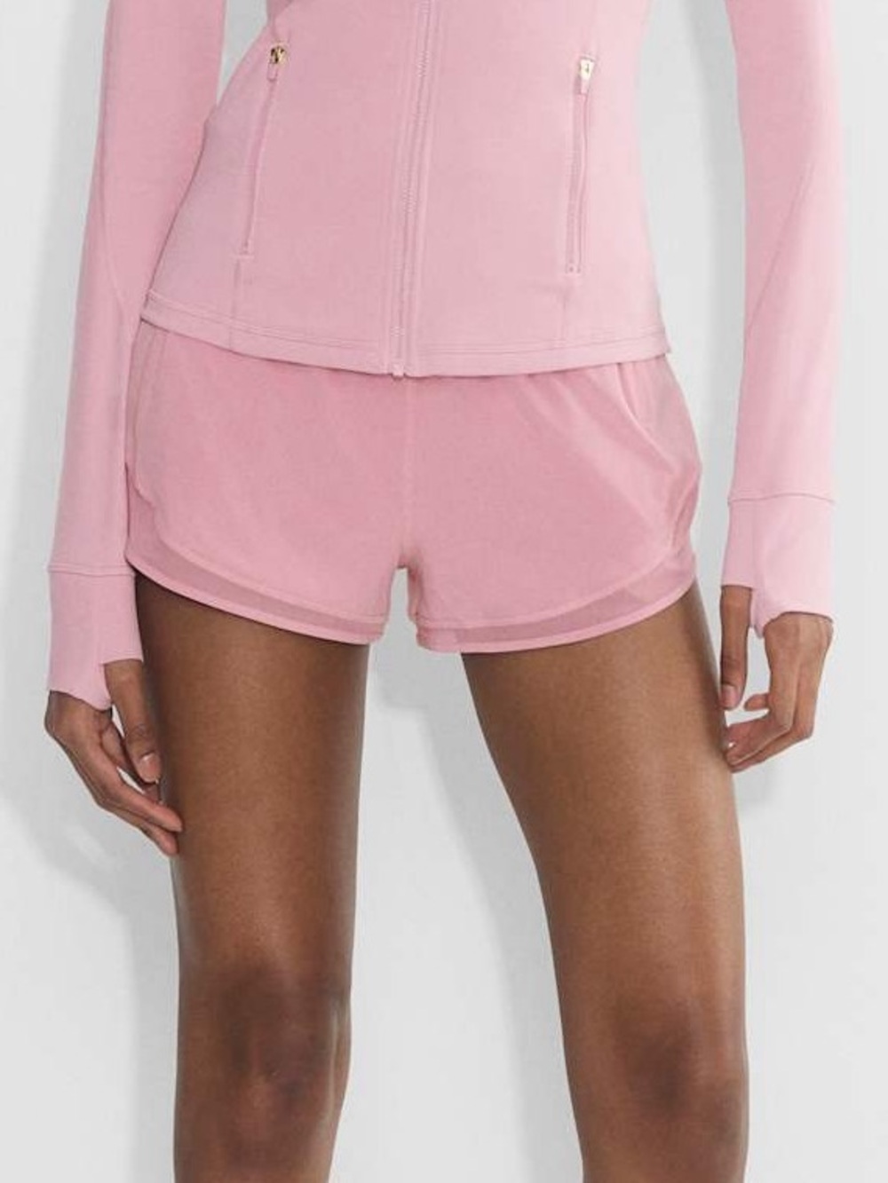 Aritzia TNA Golden MoveTech Legacy High Rise Short - Pink